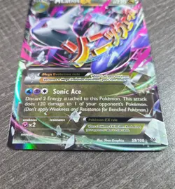 Mega M Latios EX Roaring Skies Ultra Rare Holo Pokemon Card NM - Image 2