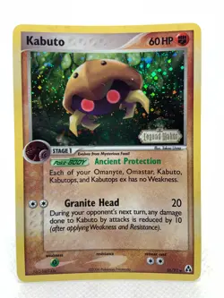 Kabuto 36/92 Stamped Holo Uncommon Ex Legend Maker Pokemon Card - Image 1