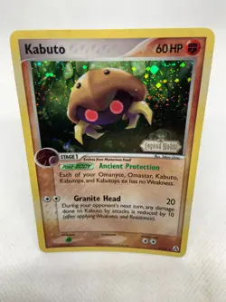 Kabuto 36/92 Stamped Holo Uncommon Ex Legend Maker Pokemon Card - Image 4