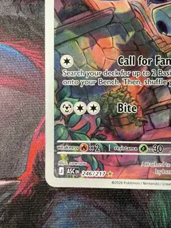 Mawile 246/217 ASC Full Art Rare. Steel 90 HP 90 Attack Pokemon TCG Card. LP. - Image 4
