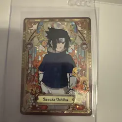 Uchiha Sasuke Trading Card Kayou Naruto SP - Image 1
