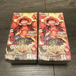 Unopened Japanese PRB-01 One Piece Card Game The Best Booster Box (US Seller) - Image 1