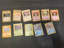 Pokemon WOTC 1,400+ Card Lot Base, jungle fossil, Team Rocket, Gym Heroes. - Image 1