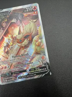 Flareon v SWSH179 Sword & Shield Promo Holo Card Near Mint Condition - Image 4