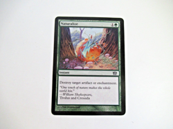 Magic The Gathering Naturalize Oversize 6x4 8th Edition Card 2003 MTG - Image 1