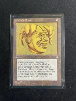 Mtg X1 Jester’s Mask Ice Age Magic The Gathering - Image 1
