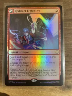 Redirect Lightning : MTG *FOIL* Avatar: The Last Airbender #0151 / NM - Image 1