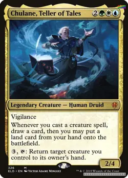 Chulane, Teller of Tales [ELD - 326] - NM [Foil] TCG MTG - Image 1