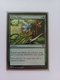 Three Visits | Commander Masters - LP English MTG - Image 1