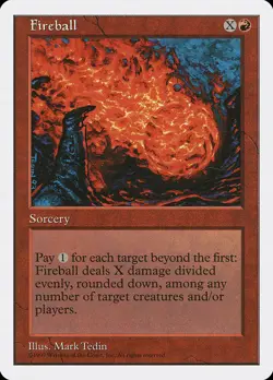 4x Fireball - LP - 5th Edition - SPARROW MAGIC mtg - Image 1