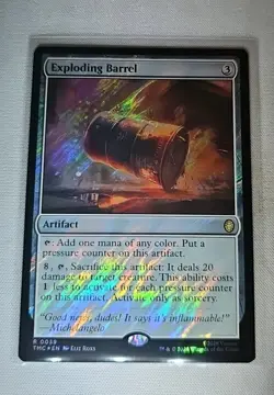 Exploding Barrel Commander: Teenage Mutant Ninja Turtles 0039 (Surge Foil) NM - Image 1