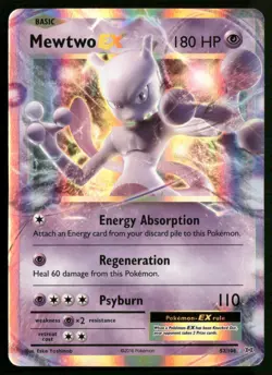 Mewtwo EX XY - Evolutions 52/108 Pokemon TCG - Image 1