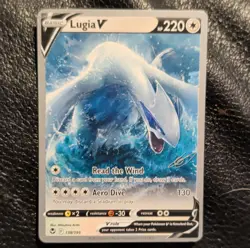 Pokemon TCG Lugia V 138/195 World Championship Decks Promo Regular 220 HP Eng - Image 1