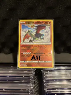 Pokemon Sword & Shield Crown Zenith Radiant Charizard 020/159 NM A11 - Image 1