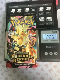 22.61g! HEAVY -Pokemon Ascended Heroes Booster Pack -Possible GODU - Image 1