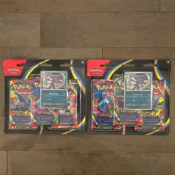 Pokemon Mega Evolution Phantasmal Flames 3 Pack Blister Lot Of 2 Brand New - Image 1