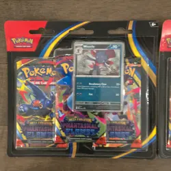 Pokemon Mega Evolution Phantasmal Flames 3 Pack Blister Lot Of 2 Brand New - Image 2