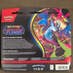Pokemon Mega Evolution Phantasmal Flames 3 Pack Blister Lot Of 2 Brand New - Image 5