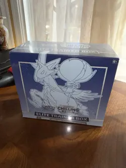 POKEMON SWORD & SHIELD CHILLING REIGN ICE RIDER ETB SEALED - Image 1