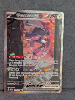 Pokemon Genesect Ex 169/086 Black Bolt Special Illustration Rare NM - Image 1
