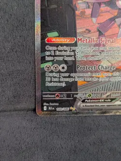 Pokemon Genesect Ex 169/086 Black Bolt Special Illustration Rare NM - Image 5