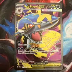 Pokemon TCG Mega Sharpedo ex 113/094 - Image 1