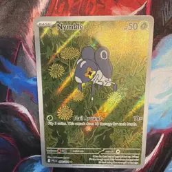 Pokemon TCG Nymble Illustration Rare 096/094 Full Art Holo Phantasmal Flames NM - Image 5