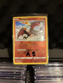 Pokemon Sword & Shield Crown Zenith Radiant Charizard 020/159 NM A8 - Image 1