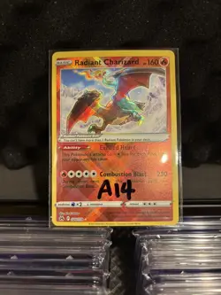 Pokemon Sword & Shield Crown Zenith Radiant Charizard 020/159 NM A14 - Image 1