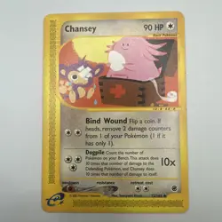 Chansey 72/165 Expedition e reader Pokemon TCG WOTC - Image 2