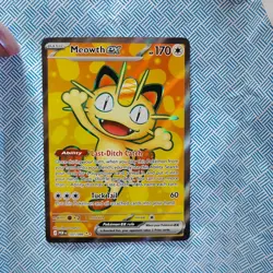 Meowth ex - Perfect Order 107/088 - Ultra Rare Pokemon TCG NM/MINT - Image 1