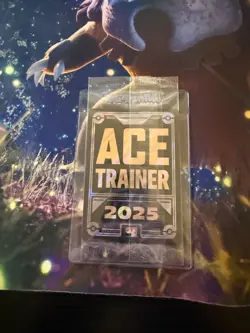 2025 Pokemon Celebratory Fanfare Ace Trainer #028 SEALED - Image 2
