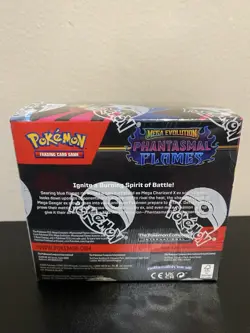 Pokemon Mega Evolution Phantasmal Flames Booster Box New Sealed - Image 4