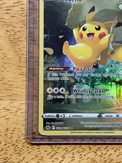 2023 Pokemon Crown Zenith Pikachu Galarian Gallery Holo GG30/GG70 Ultra Rare - Image 5