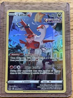 2023 Pokemon Crown Zenith Latias Galarian Gallery Ultra Rare Holo GG20/GG70 - Image 1