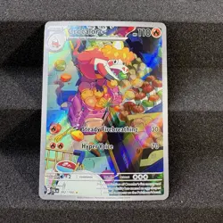 Pokemon Crocalor Holo 202/193 Sv02: Paldea Evolved Illustration Rare 110 HP - Image 1