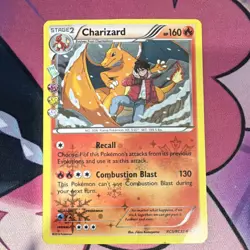 Pokemon Charizard RC5/RC32 Generations Radiant Collection Uncommon Full Art Hol… - Image 1