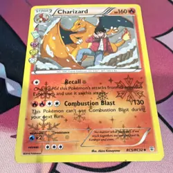 Pokemon Charizard RC5/RC32 Generations Radiant Collection Uncommon Full Art Hol… - Image 2