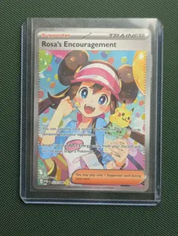 Pokemon TCG Perfect Order Rosa’s Encouragement Special Illustration Rare 123/088 - Image 1