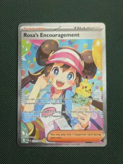 Pokemon TCG Perfect Order Rosa’s Encouragement Special Illustration Rare 123/088 - Image 3