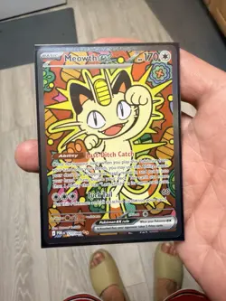 Meowth ex SIR Special Illustration Rare 121/088 Pokemon Perfect Order MINT - Image 3