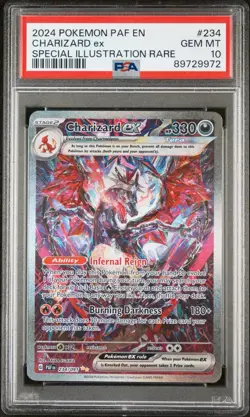 2024 POKEMON SV: PALDEAN FATES #234 CHARIZARD EX SPECIAL ILLUSTRATION PSA 10 - Image 1