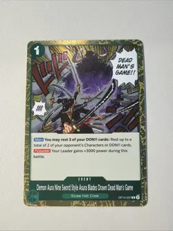 One Piece - The Asura Blades Drawn OP12-037 Legacy of the Master Foil - Image 1