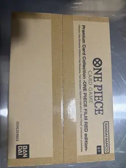 ENG! One Piece TCG Premium Card Collection Film Red Editio Factory Sealed New - Image 1