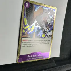 ONE PIECE CCG card: Event, Gum-Gum Giant [Luffy] op09-078 R, foil, 1st edition - Image 3
