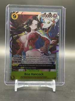 Boa Hancock SR OP14-112 The Azure Sea's Seven English One Piece TCG Super Rare - Image 1
