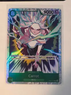 One Piece The Azure Sea’s Seven OP14-EB04 Carrot EB04-013 SR English NM - Image 1
