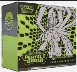 Pokemon TCG Perfect Order - Pokemon Center Elite Trainer Box ETB New & Sealed - Image 1