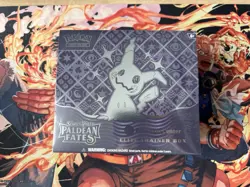 Pokemon TCG Scarlet & Violet Paldean Fates Pokemon Center Elite Trainer Box - Image 1