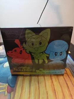 Pokemon Scarlet And Violet Paldea Evolved Pokemon Center Elite Trainer Bundle - Image 1